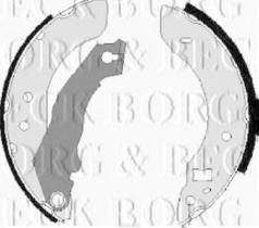 Borg & Beck BBS6162 - Juego de zapatas de frenos