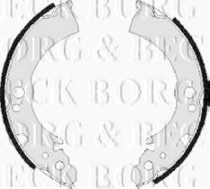 Borg & Beck BBS6163 - Juego de zapatas de frenos