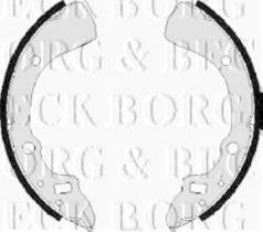 Borg & Beck BBS6166 - Juego de zapatas de frenos