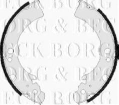 Borg & Beck BBS6168 - Juego de zapatas de frenos