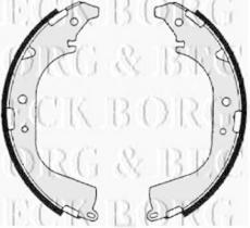 Borg & Beck BBS6182 - Juego de zapatas de frenos