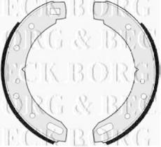 Borg & Beck BBS6184 - Juego de zapatas de frenos