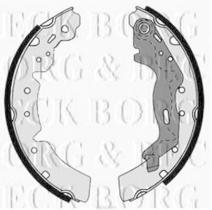 Borg & Beck BBS6189 - Juego de zapatas de frenos