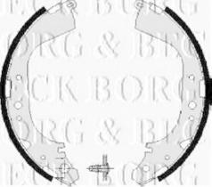 Borg & Beck BBS6193 - Juego de zapatas de frenos