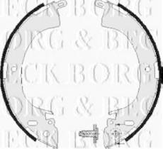 Borg & Beck BBS6197 - Juego de zapatas de frenos