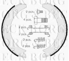 Borg & Beck BBS6199 - Juego de zapatas de frenos