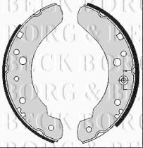 Borg & Beck BBS6209 - Juego de zapatas de frenos