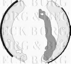 Borg & Beck BBS6211 - Juego de zapatas de frenos