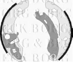 Borg & Beck BBS6220 - Juego de zapatas de frenos