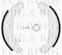 Borg & Beck BBS6227 - Juego de zapatas de frenos