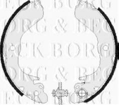 Borg & Beck BBS6228 - Juego de zapatas de frenos