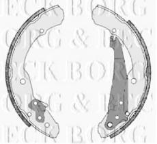 Borg & Beck BBS6230 - Juego de zapatas de frenos