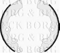 Borg & Beck BBS6232 - Juego de zapatas de frenos