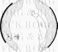 Borg & Beck BBS6233 - Juego de zapatas de frenos