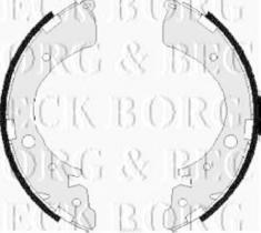 Borg & Beck BBS6235 - Juego de zapatas de frenos