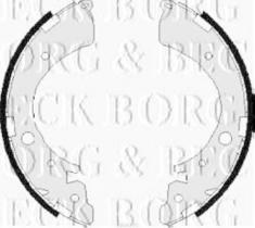 Borg & Beck BBS6235 - Juego de zapatas de frenos