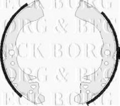 Borg & Beck BBS6241 - Juego de zapatas de frenos
