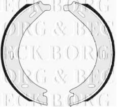 Borg & Beck BBS6257 - Juego de zapatas de frenos