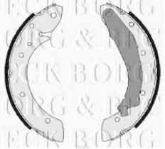 Borg & Beck BBS6262 - Juego de zapatas de frenos