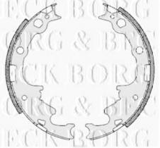 Borg & Beck BBS6269 - Juego de zapatas de frenos