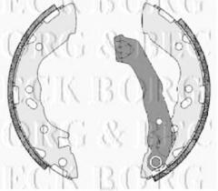 Borg & Beck BBS6271 - Juego de zapatas de frenos