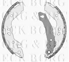 Borg & Beck BBS6272 - Juego de zapatas de frenos