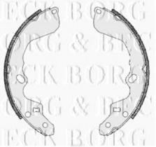Borg & Beck BBS6273 - Juego de zapatas de frenos
