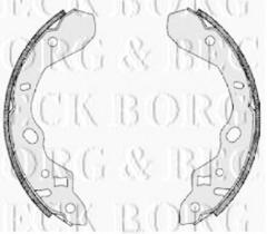 Borg & Beck BBS6275 - Juego de zapatas de frenos