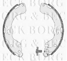 Borg & Beck BBS6278 - Juego de zapatas de frenos