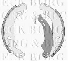 Borg & Beck BBS6283 - Juego de zapatas de frenos