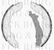 Borg & Beck BBS6286 - Juego de zapatas de frenos
