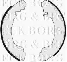 Borg & Beck BBS6288 - Juego de zapatas de frenos