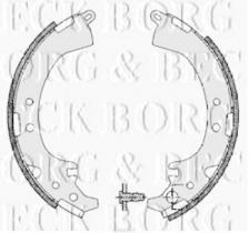 Borg & Beck BBS6292 - Juego de zapatas de frenos