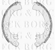 Borg & Beck BBS6300 - Juego de zapatas de frenos