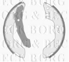 Borg & Beck BBS6311 - Juego de zapatas de frenos