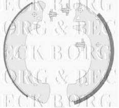Borg & Beck BBS6325 - Juego de zapatas de frenos