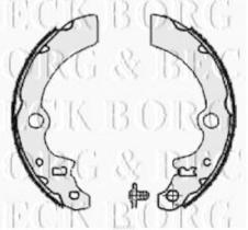 Borg & Beck BBS6333 - Juego de zapatas de frenos