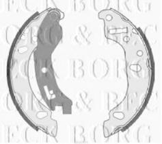 Borg & Beck BBS6334 - Juego de zapatas de frenos