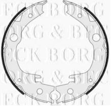 Borg & Beck BBS6342 - Juego de zapatas de frenos