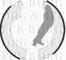 Borg & Beck BBS6345 - Juego de zapatas de frenos
