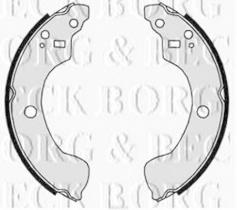 Borg & Beck BBS6358 - Juego de zapatas de frenos