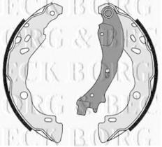 Borg & Beck BBS6376 - Juego de zapatas de frenos