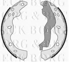 Borg & Beck BBS6377 - Juego de zapatas de frenos