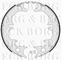 Borg & Beck BBS6384 - Juego de zapatas de frenos