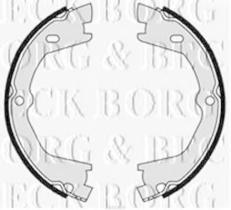 Borg & Beck BBS6389 - Juego de zapatas de frenos
