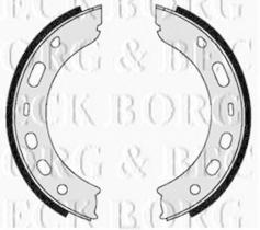 Borg & Beck BBS6392 - Juego de zapatas de frenos