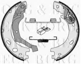 Borg & Beck BBS6394 - Juego de zapatas de frenos