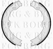 Borg & Beck BBS6396 - Juego de zapatas de frenos