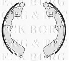 Borg & Beck BBS6397 - Juego de zapatas de frenos
