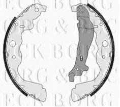 Borg & Beck BBS6399 - Juego de zapatas de frenos